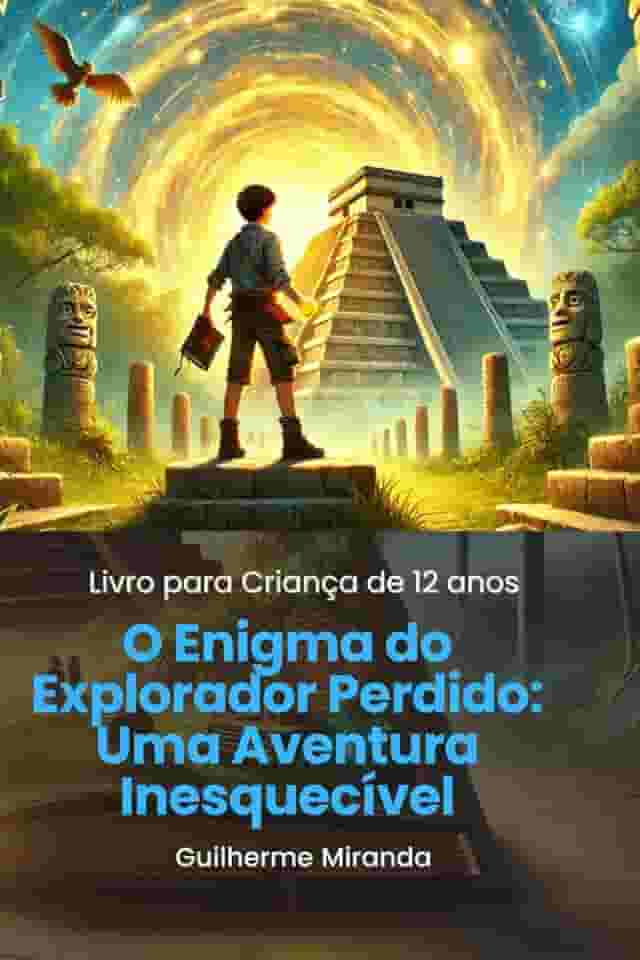 Livro para Criança de 12 anos: O Enigma do Explorador Perdido: Uma Aventura Inesquecível (Portuguese Edition)