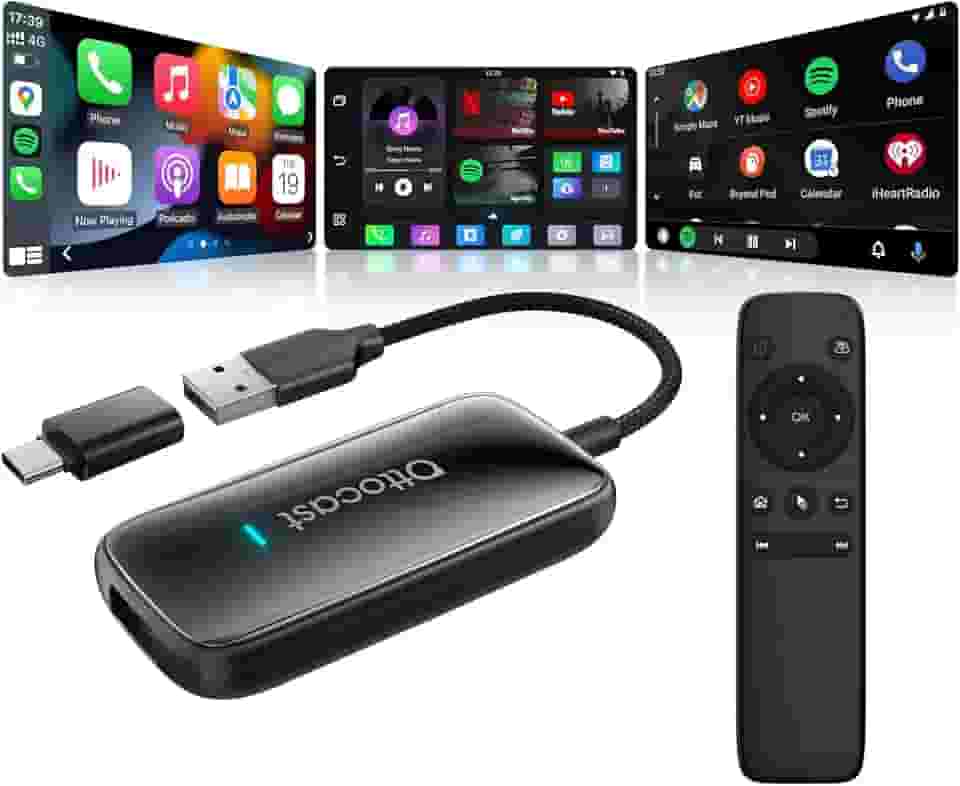 OTTOCAST Play2Video Ultra Magic AI Box com controle remoto