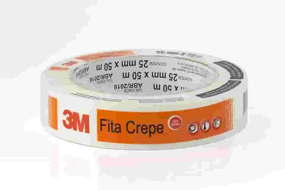 3M, Fita Crepe, 25mm X 50m, 1 unidade