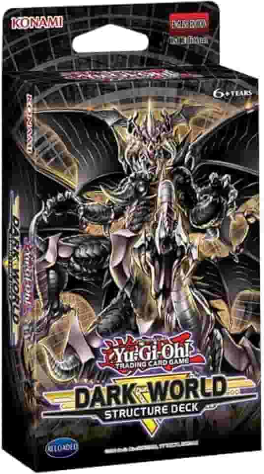 Konami Deck Estrutural Yu-Gi-Oh! Mundo Negro - Baralho de Cartas Colecionáveis - 1 Unidade