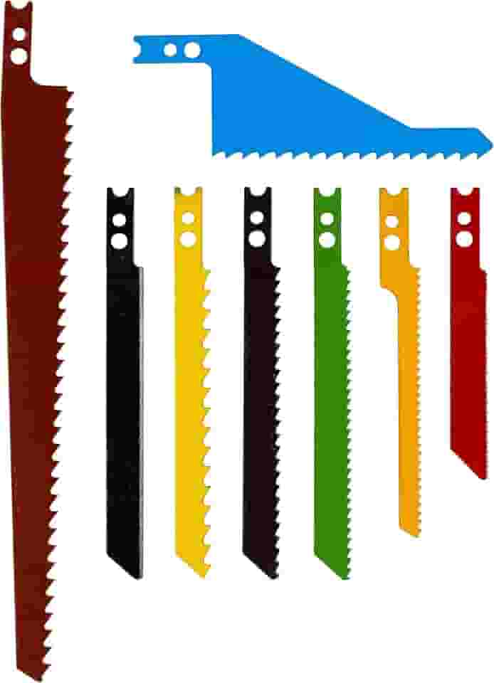 Jogo de Lâminas de Serra Tico-Tico com 08 peças EDA