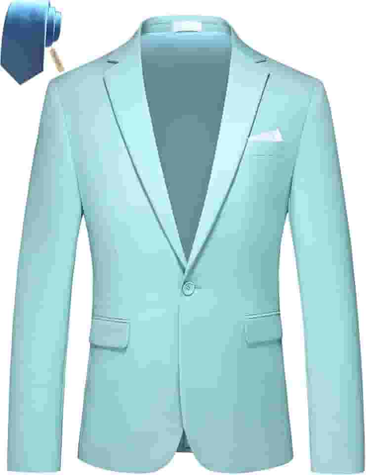 Blazer masculino slim fit casacos esportivos 26 cores terno jaqueta para negócios diários e festa de formatura