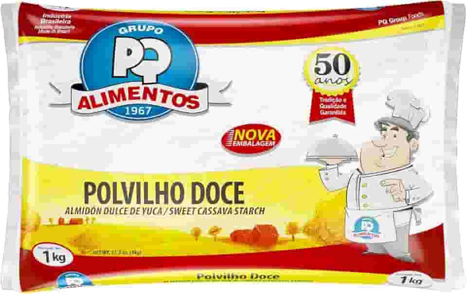 Polvilho Doce (1 kg) PQ Alimentos Sabor 1 kg