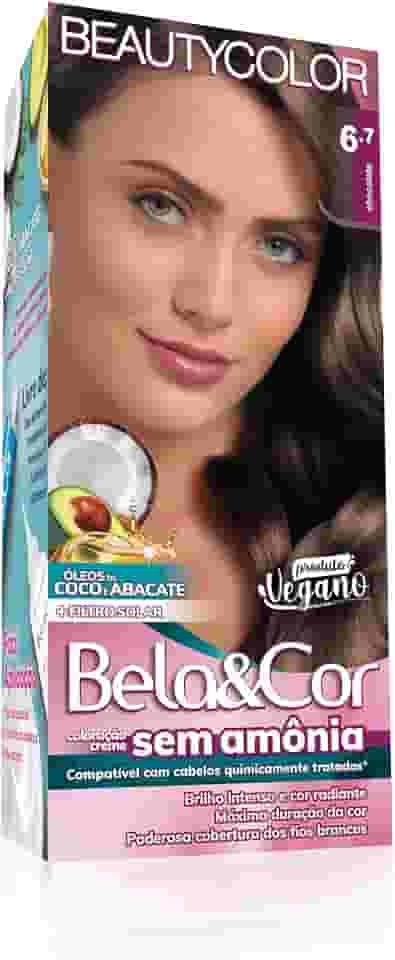 Coloração Bela&Cor Sem Amônia - 6.7 Chocolate