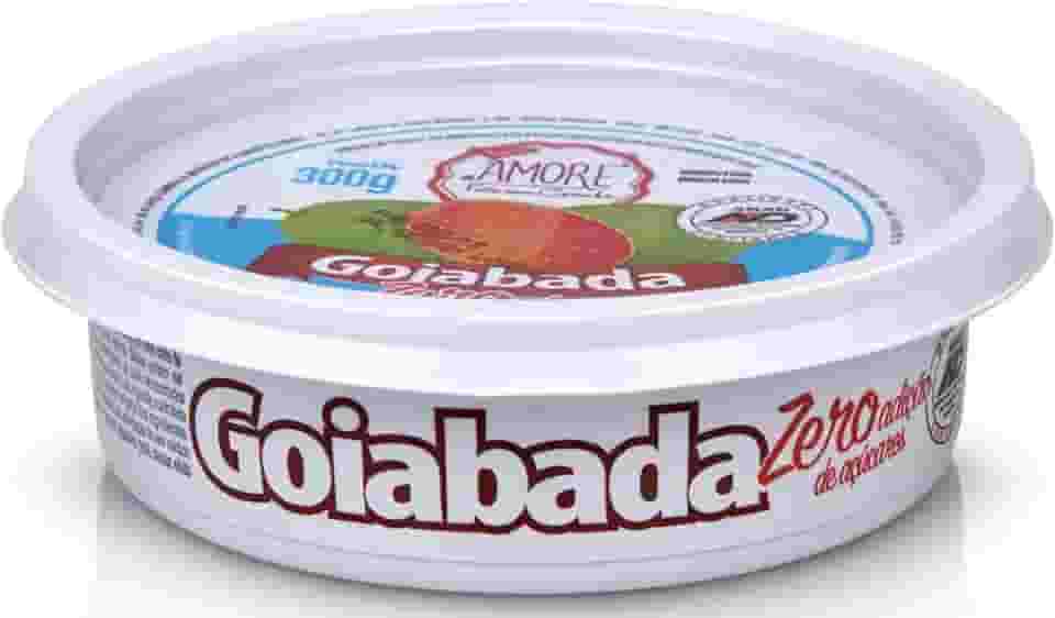 Goiabada de corte Zero adição de açúcares - RB Amore - Poly 300g