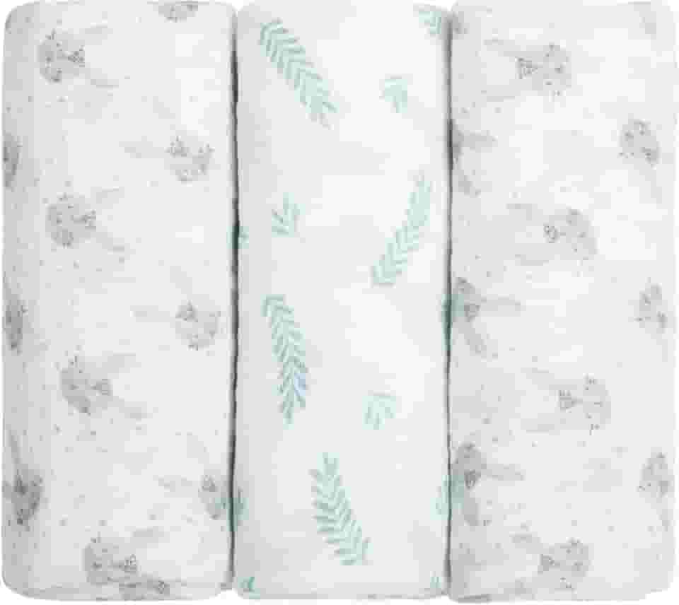 Papi Textil Cueiro Swaddle Papi Soft Estampado 100 Cm X 80 Cm Contem 03 Un