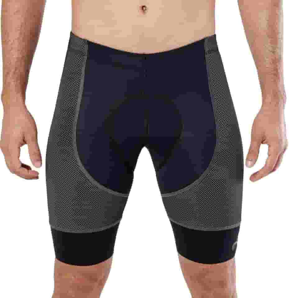 Bermuda De Ciclismo Cycle7 Masculina Elite Carbon Gel 140d