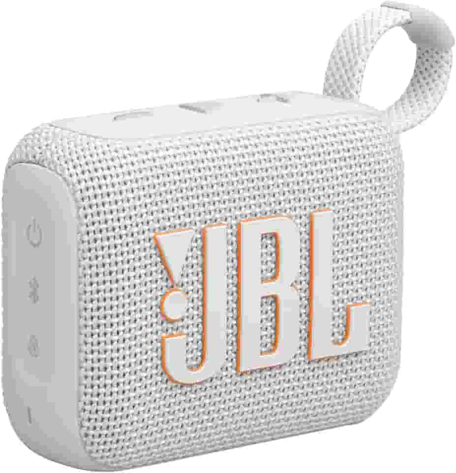 JBL, Caixa de Som, Go 4, Bluetooth, Portátil, Auracast, À Prova D'água e Poeira - Branca