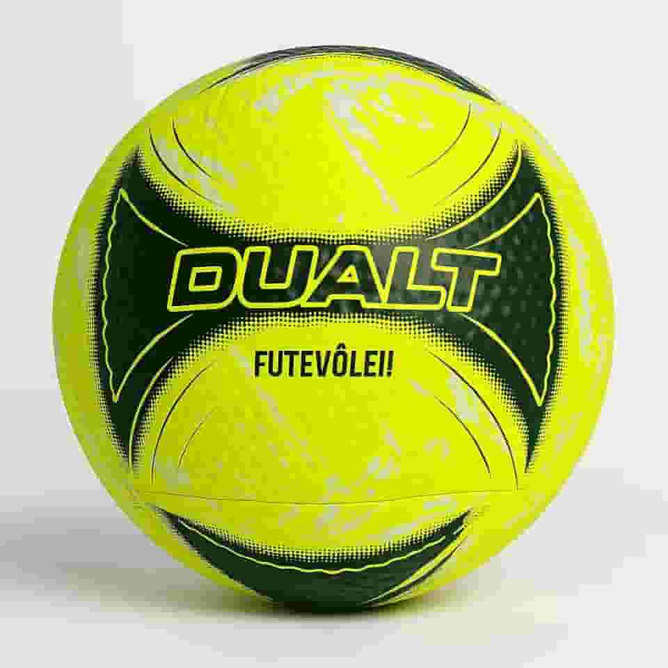 Bola de Futevôlei Dualt Futmesa Altinha PVC Resistente - Amarelo