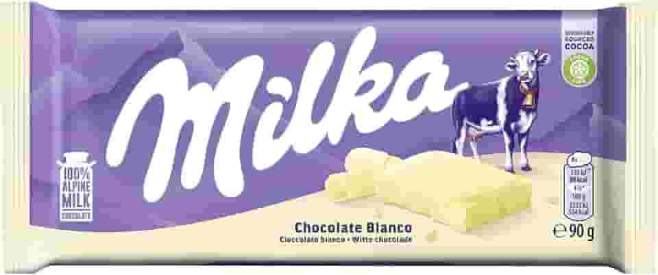Chocolate Milka Branco White 100G