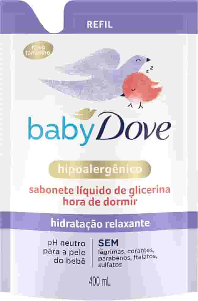 Sabonete Líquido de Glicerina Hidratação Relaxante Hora de Dormir 400ml Refil