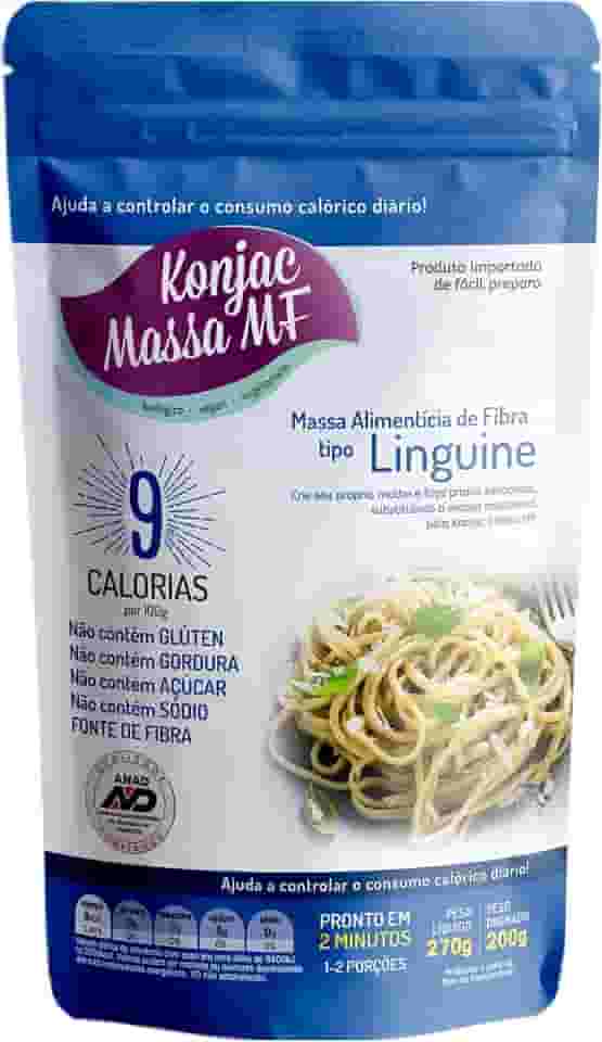 Konjac Massa MF Macarrão Linguine Zero Carboidrato 270G