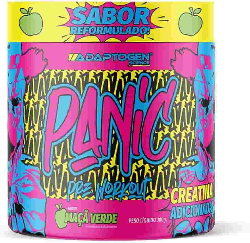 Adaptogen Panic Pré Workout Maça Verde 300G