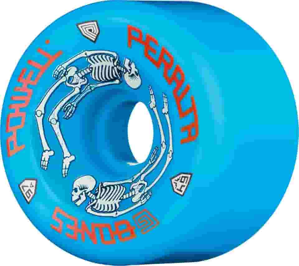 Powell Peralta Rodas de skate G-Bones 97A (azul, 64 mm)