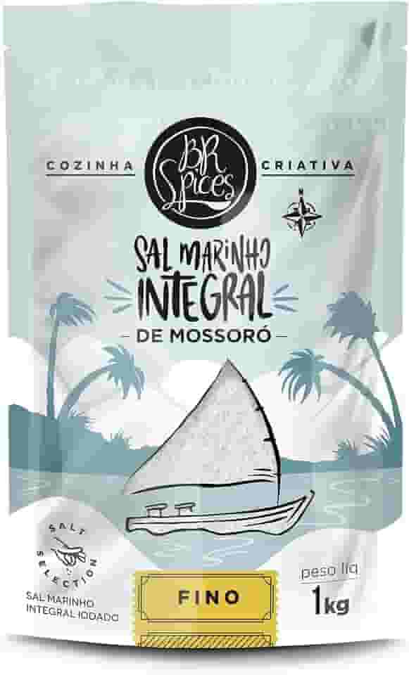 Br Spices Sal Marinho Integral Fino Br Spices Pouch 1Kg