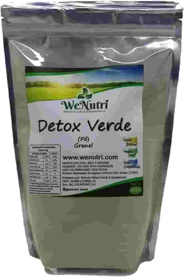 Detox Verde Solúvel em pó 1kg Wenutri