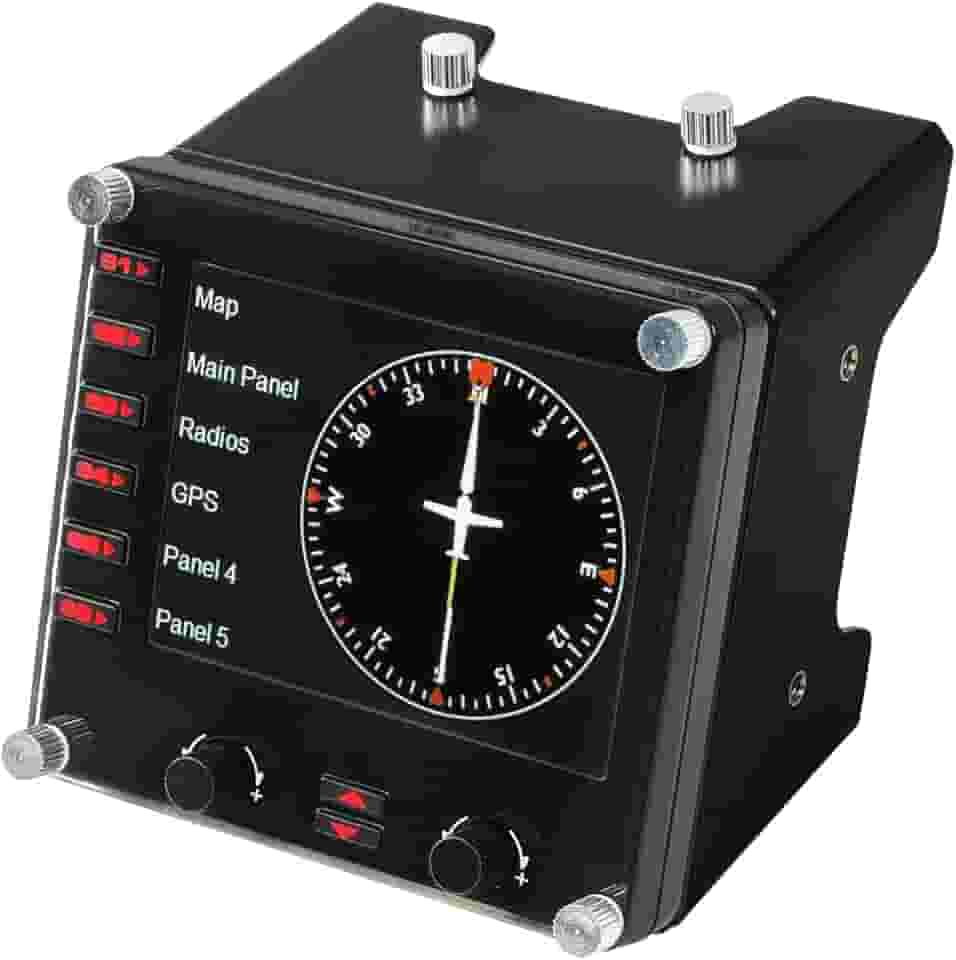 Controle Profissional para Simulação em Painel de Instrumentos LCD FLIGHT INSTRUMENT PANEL