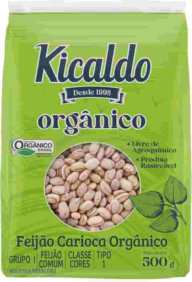 FEIJÃO ORGÂNICO KICALDO, Tamanho: Pequeno