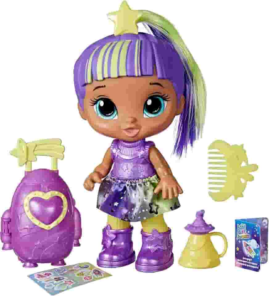 Baby Alive, Boneca Bebê Star Besties, Roxo e Verde