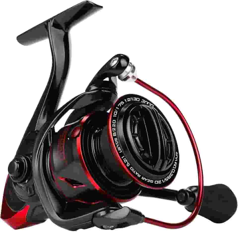 KastKing Carretel de pesca Sharky III - Novo molinete giratório - Arraste máximo de fibra de carbono 18 kg - BB inoxidável 10+1 para água salgada ou doce - Eixo grande - Super valor!