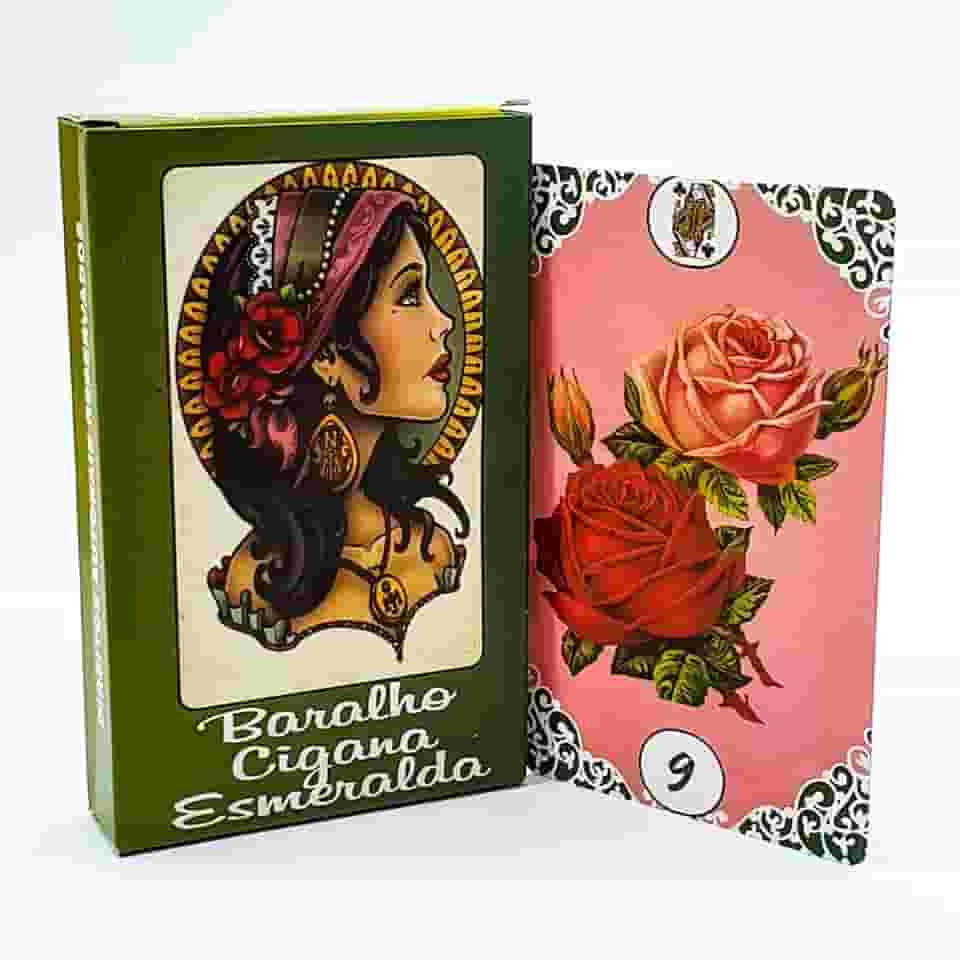 Baralho Cigano Cigana Esmeralda Tarô Cigano