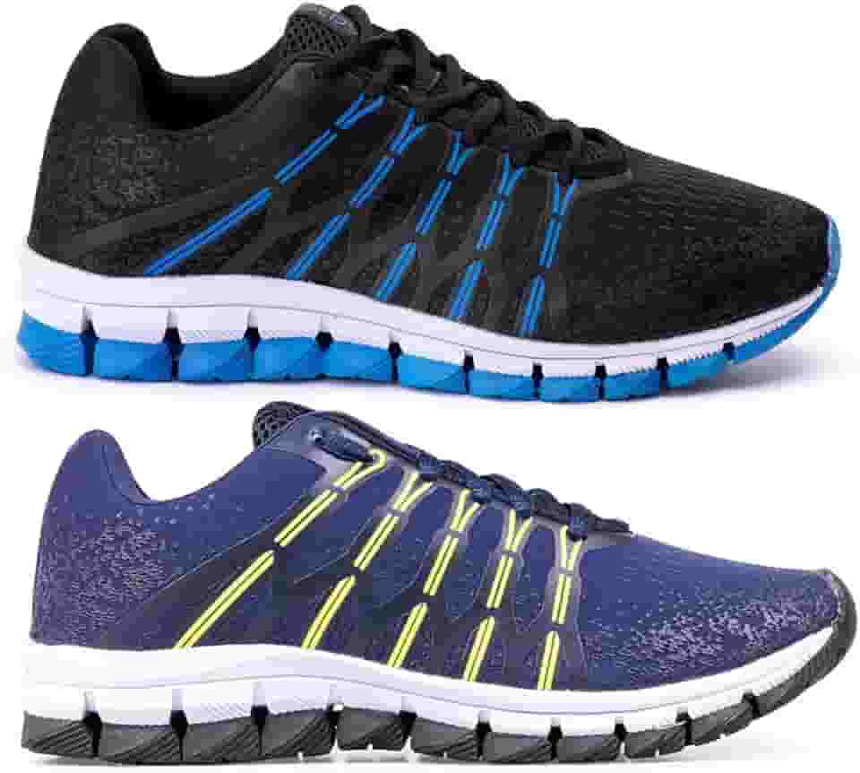 Kit 2 Tenis Masculino Impact Macio Confotável Para Academia Corrida