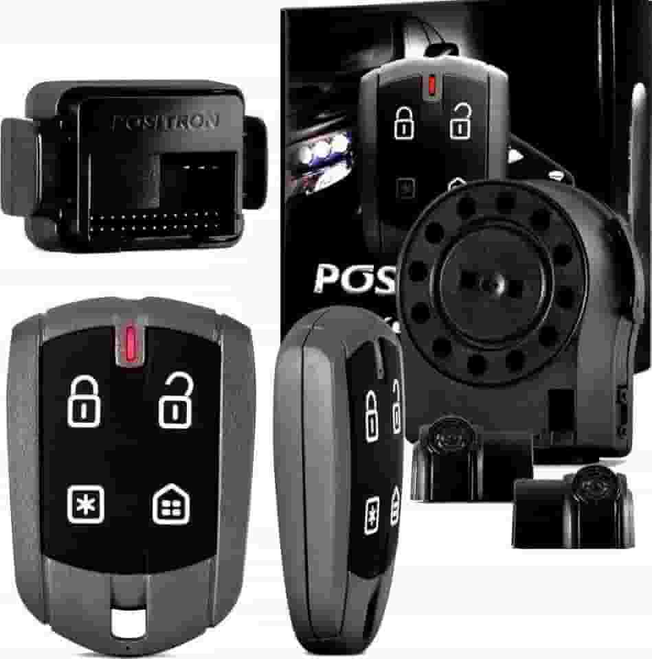 Alarme Keyless Com Trava Automática 330, Positron, 10975000, Bloqueador De Veículo