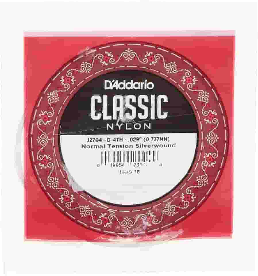 Corda Avulsa Para Violao Nylon .029 D'Addario Classic Student Nylon J2704