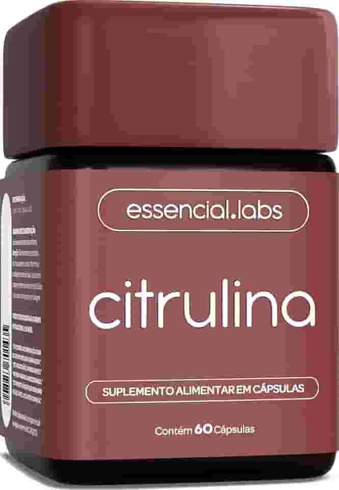 CITRULINA (L CITRULINILARGININA) - Fórmula Avançada com Máxima Absorção - 60 Cápsulas