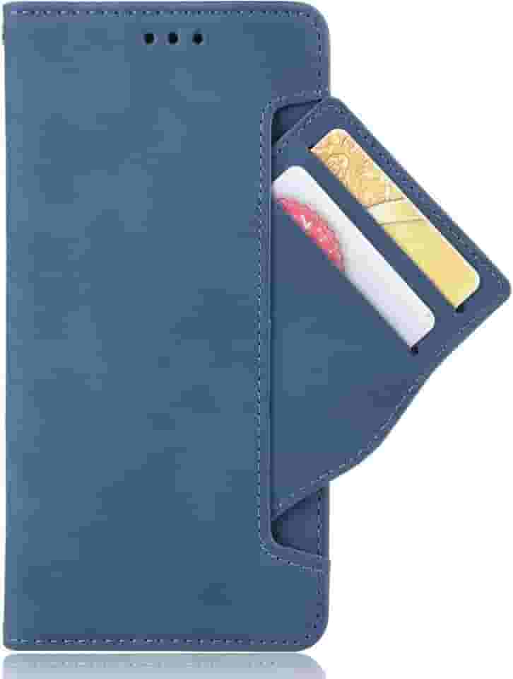 Capa com compartimento para cartão para Sharp Sense, capa flip carteira de couro para Sharp Sense, capa magnética retrô para celular, capa carteira de telefone com compartimentos para cartões