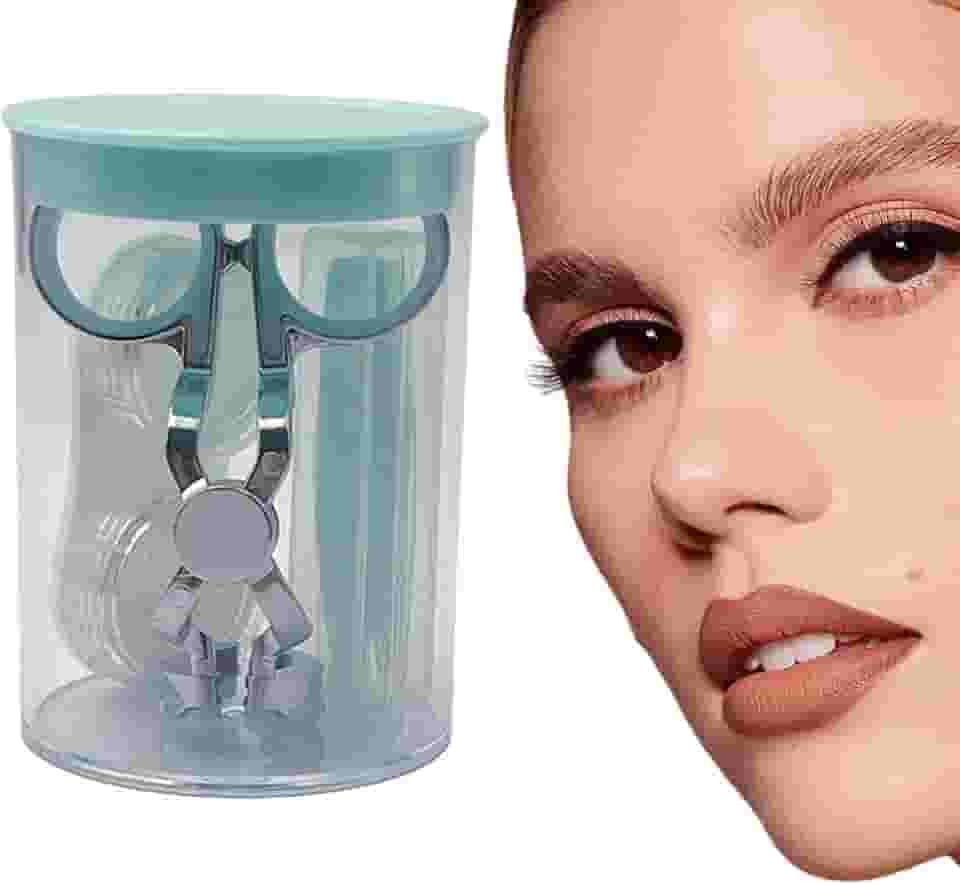 de pálpebras para lentes de contato | Estojo portátil para lentes de contato co pinça - Ferramentas de remoção de lentes de contato de tamanho de viagem para uso externo, iniciantes e Shakven