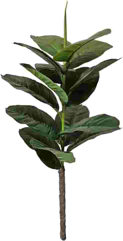 Planta Artificial Ficus Lyrata Grande Sem Vaso Decoração Para Sala (Lyrata Verde)