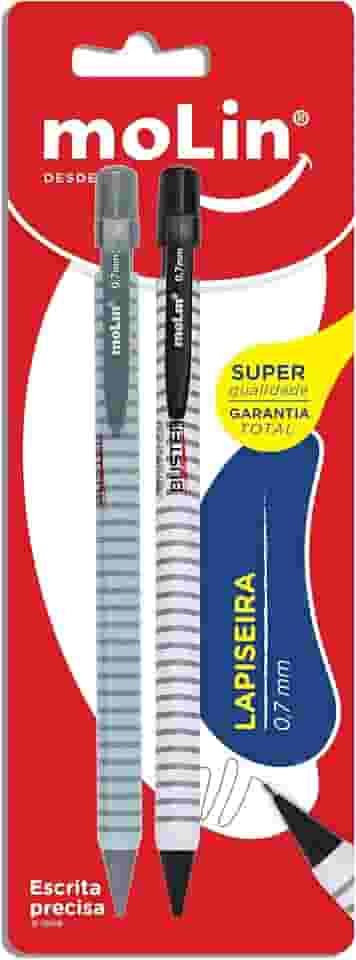 Lapiseira Molin Buster 0,7mm - Bt. c/ 2