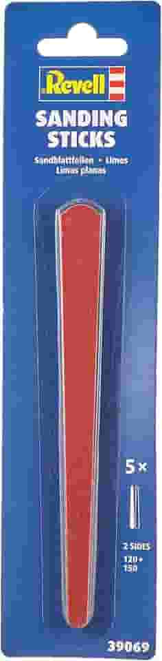 Jogo de Lixas dupla face c/ 5 unidades - Revell 39069