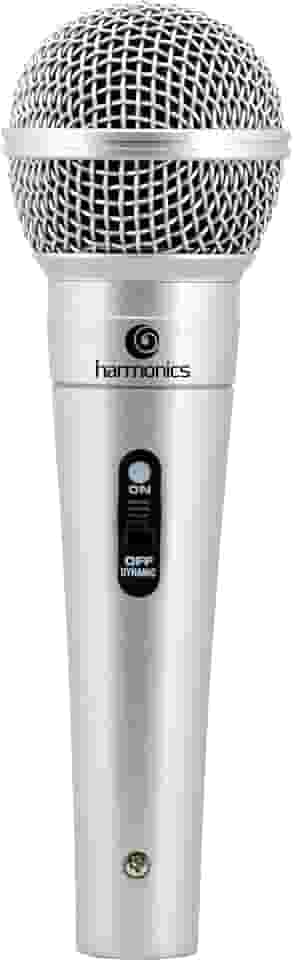Microfone Dinâmico Supercardióide Cabo 4, 5M Mdc201 Prata Harmonics, Harmonics, Mdc201