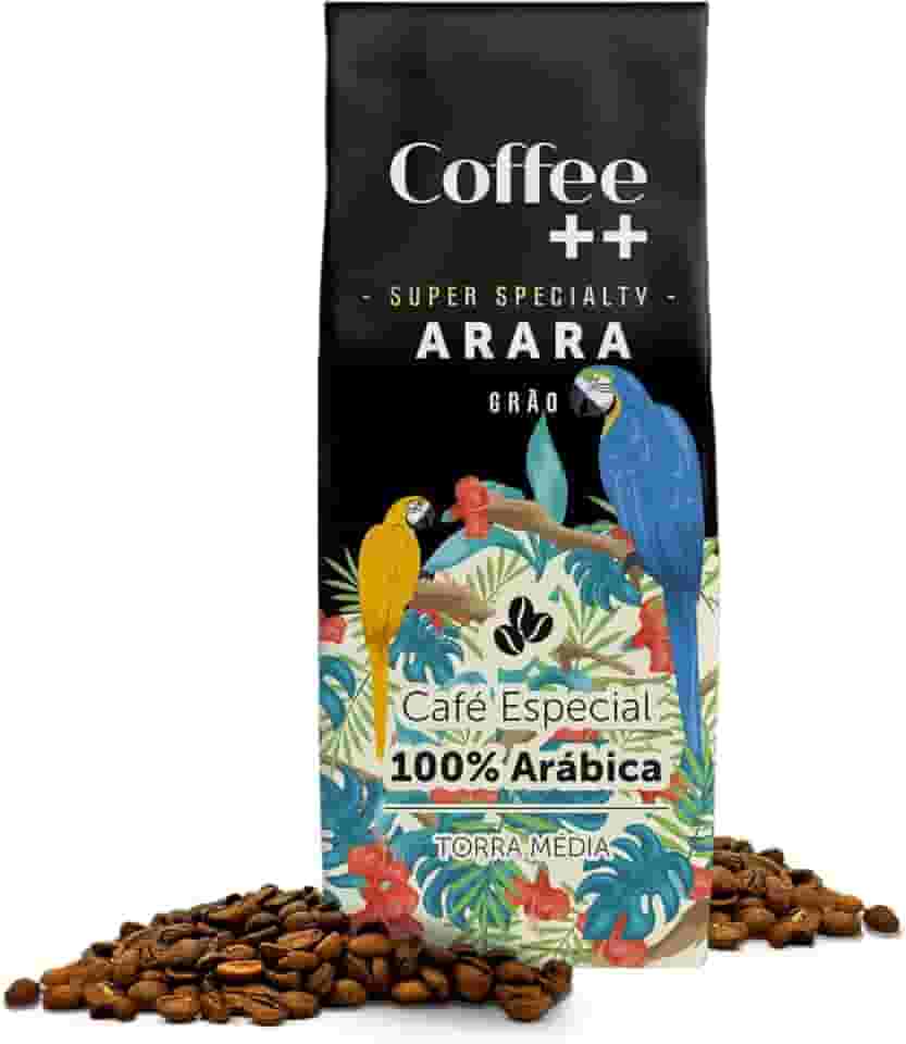 Coffee Mais │Café Super Especial ARARA em Grãos │100% Arábica │ Torra Média │250g