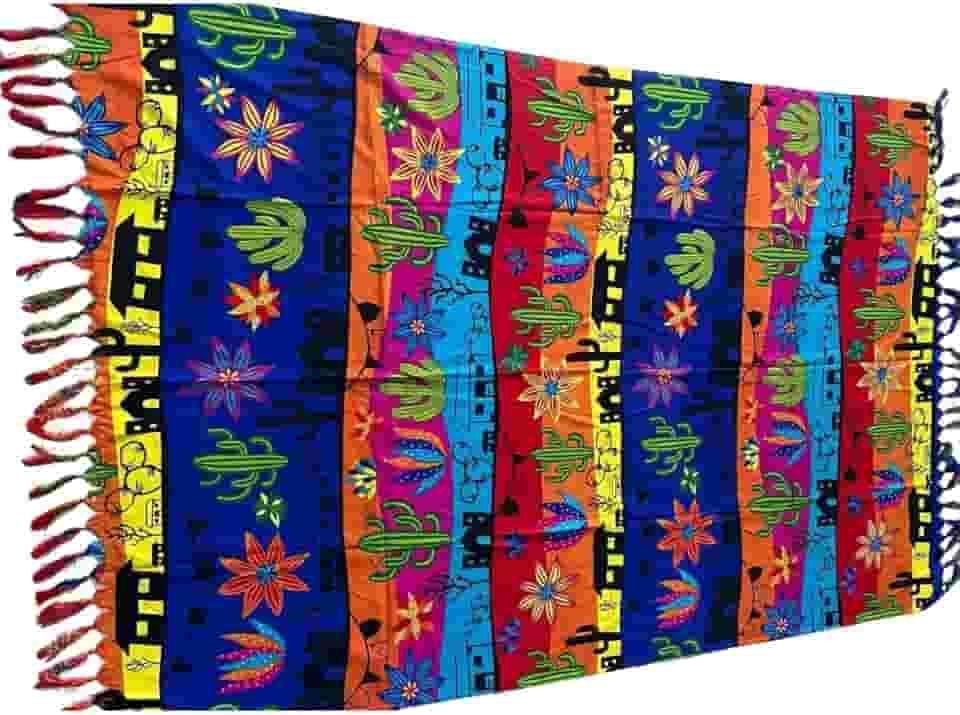 Canga de Praia Grande Feminino Brasil Colorida