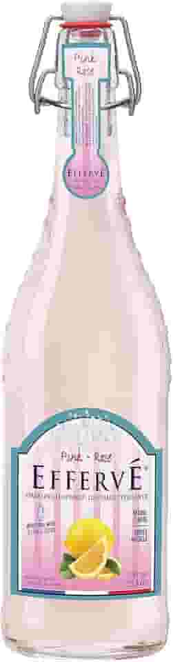 Água com Gás Saborizada de Limonada Rosa Effervé 750ml