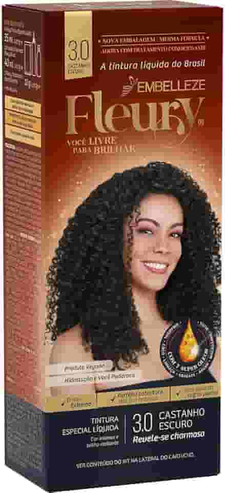Embelleze - Tintura Fleury 3.0 Castanho Escuro