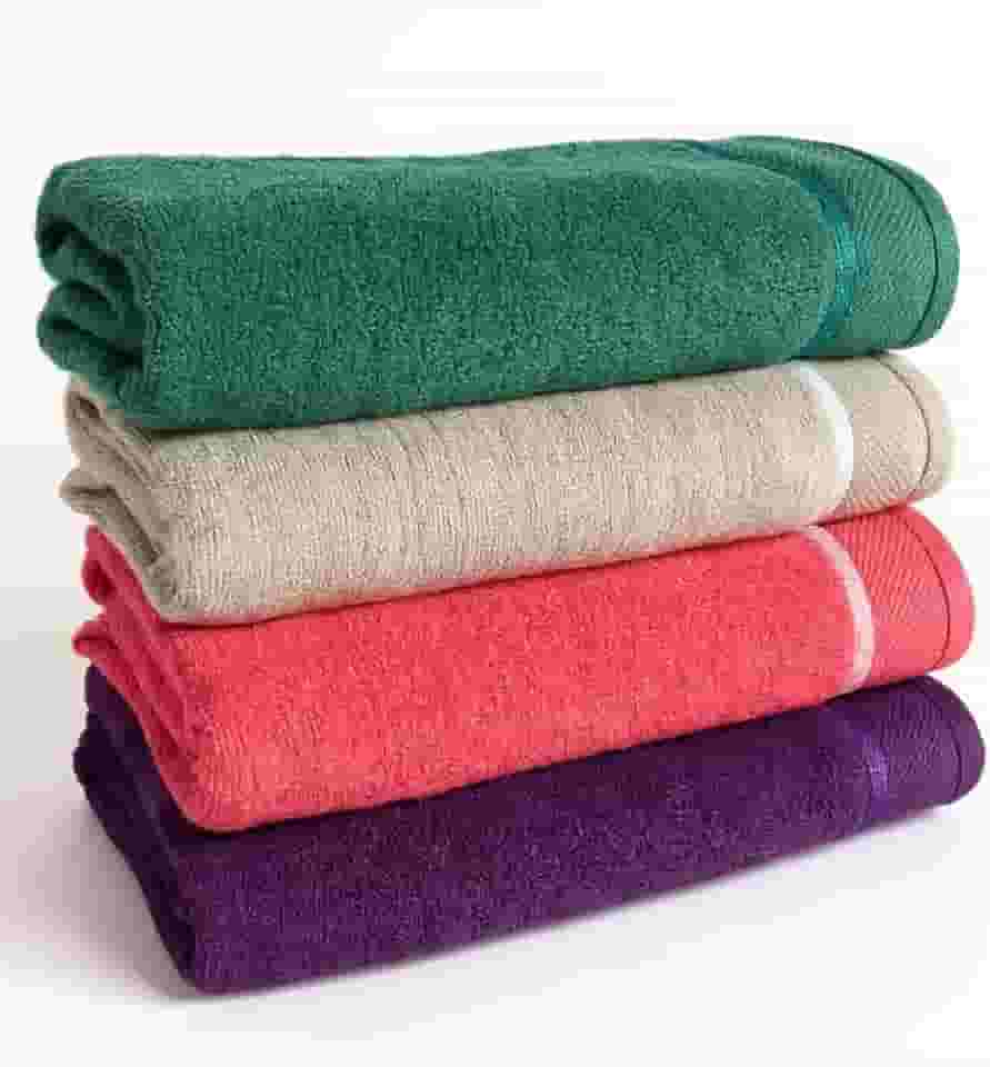 4 Toalhas De Banho Gigante Gramatura 500 G/m² Grossa Felpuda Eleganz (Multicolorido)