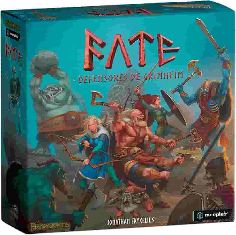 MeepleBR, Fate: Defensores de Grimheim, Jogos de Tabuleiro Expert, 1 a 4 jogadores