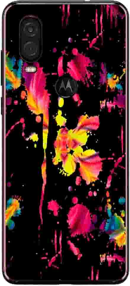 Capa Adesivo Skin206 Verso Para Motorola One Vision 2019