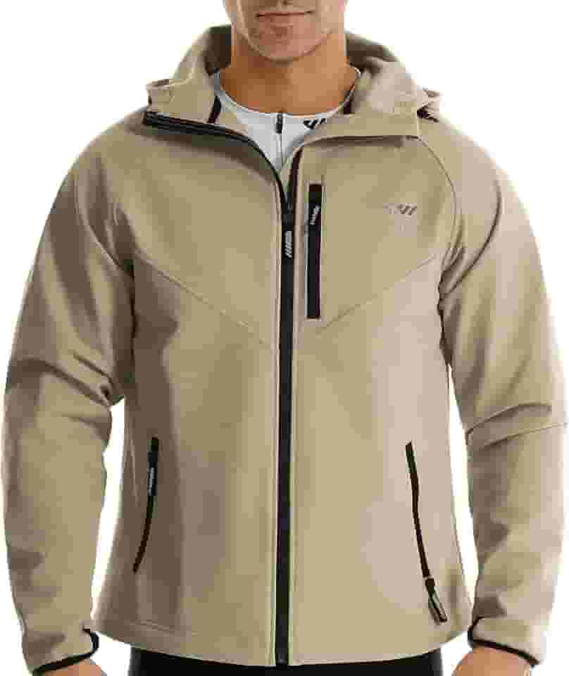 Wulibike Jaqueta de ciclismo de inverno masculina de lã, impermeável, respirável, para caminhadas, unissex, para clima frio