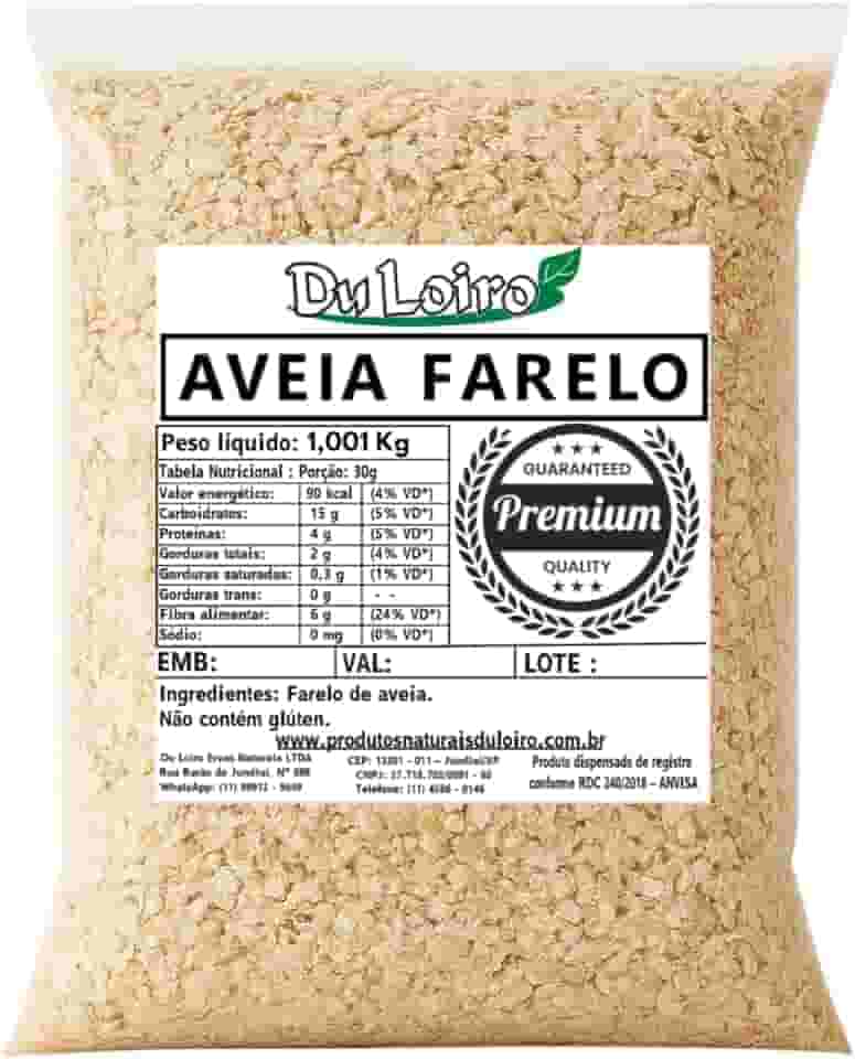 Farelo de Aveia - Saboreal (1,001kg)