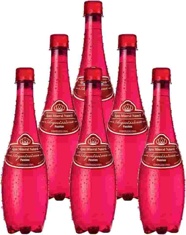 Água Mineral com Gás Acquíssima 510ml 6 Unidades