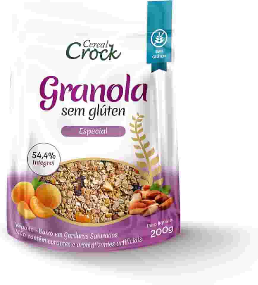 Granola Especial (Com Aveia sem Glúten) Cereal Crock 200g