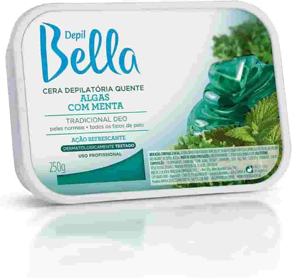Depil Bella - Cera Depilatória Quente Algas com Menta 250g