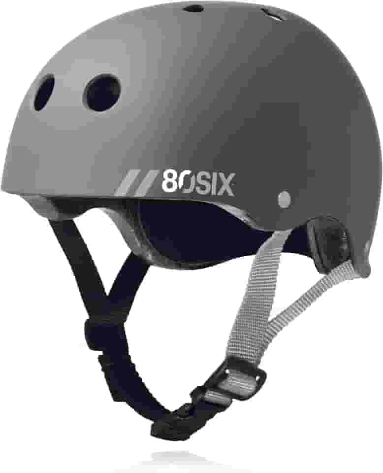 80SIX Triple Certified Multisport Helmet - Ideal for Bike, Scooter, Skateboard, Roller Skate and Inline Skate