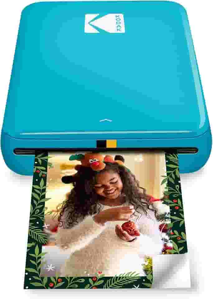 KODAK Step Instant Impressora fotográfica para smartphone – Impressora móvel sem fio portátil mini colorida – fotos adesivas Zink 5 x 7,6 cm – Bluetooth compatível com dispositivos iOS e Android –