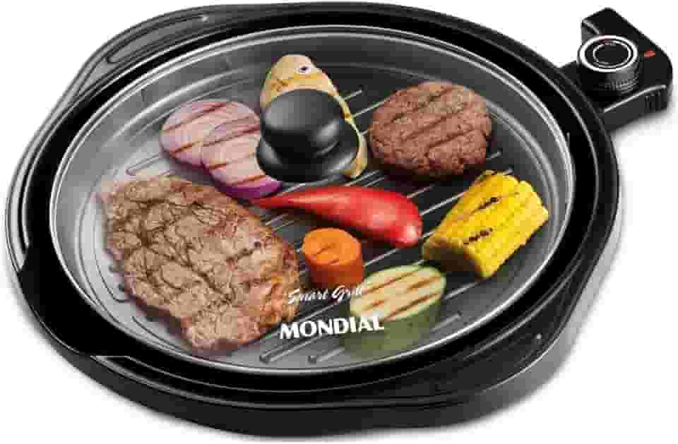 Grill Redondo Smart Grill 30cm 1200w 220v G-04 Mondial